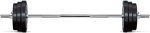 Men's Home Fitness Barbell Set 20kg 30kg 35kg Barbell Set Squat Straight Weight Lifting Equipment 1.2m Barbell Bar (Color : Black Size : 35kg)