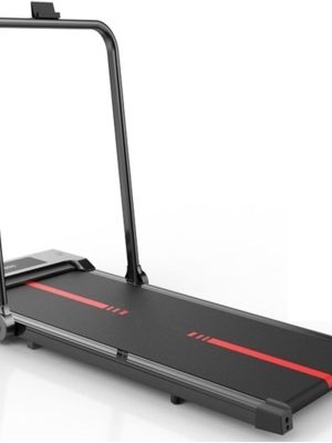 Treadmills The Mini Treadmills Walking Machine Home Fitness Exercise Equipment Electric Treadmill Gym Folding Running Machine (Black)