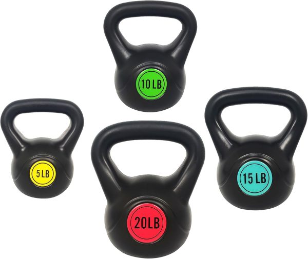 Wide Grip Kettlebell Exercise Fitness Weight Set