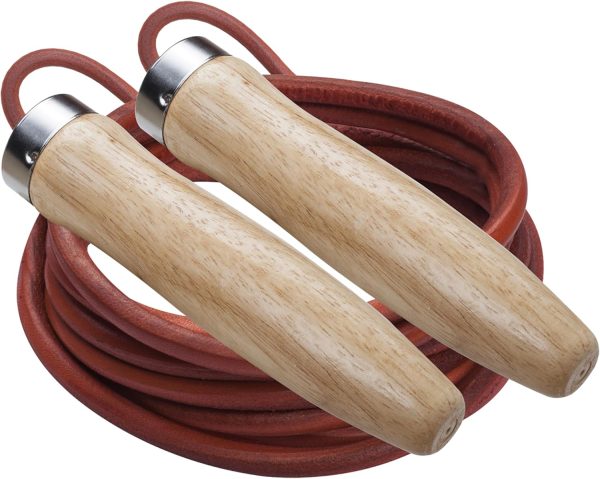 Champion Sports Leather Ball Bearing Jump Rope - Multiple Sizes